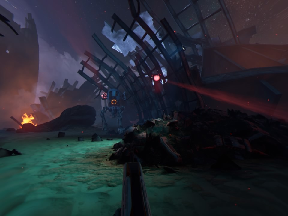 Farpoint battle